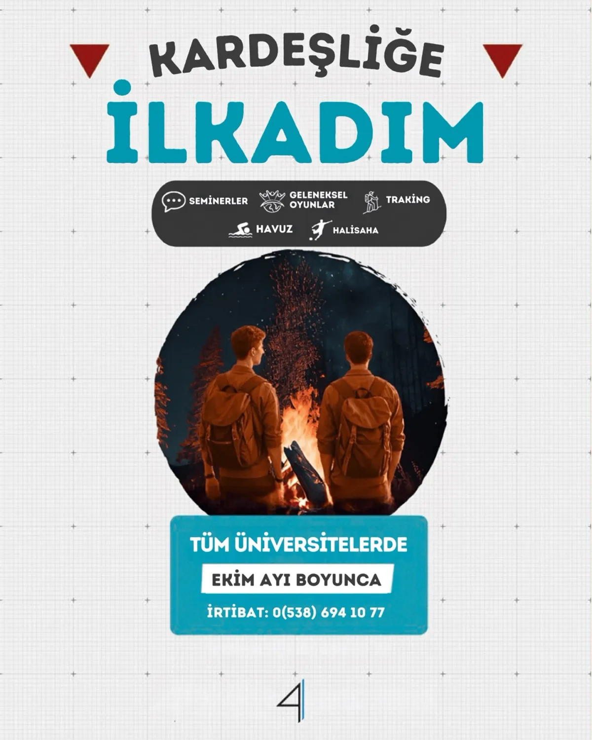 Kardeşliğe İlkadım Kamplarımız Başlıyor!