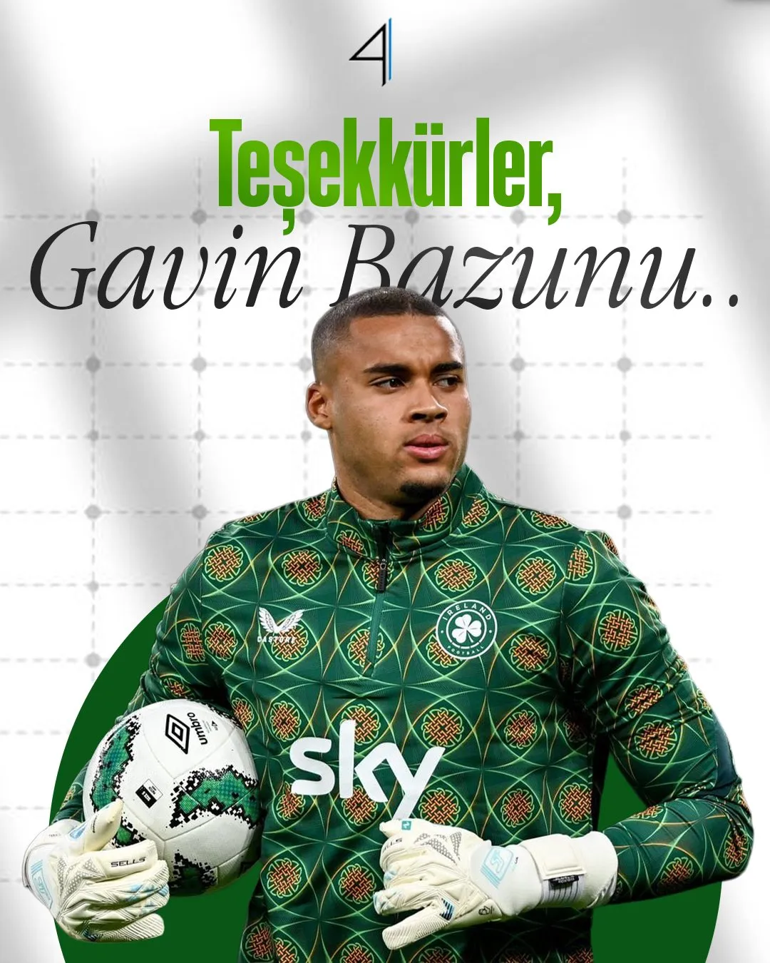 İrlanda Milli Takımı kalecisi Gavin Bazunu, İsrail ile oynanacak karşılaşmaya…