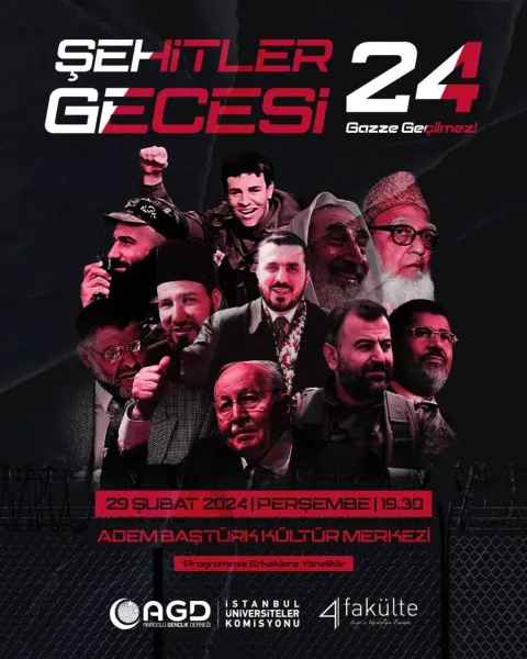 Duyuru | Şehitler Gecesi'24 fotoğraf 1