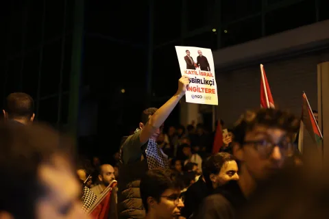 İngiltere Konsolosluğu Önünde Haykırıyoruz! fotoğraf 8