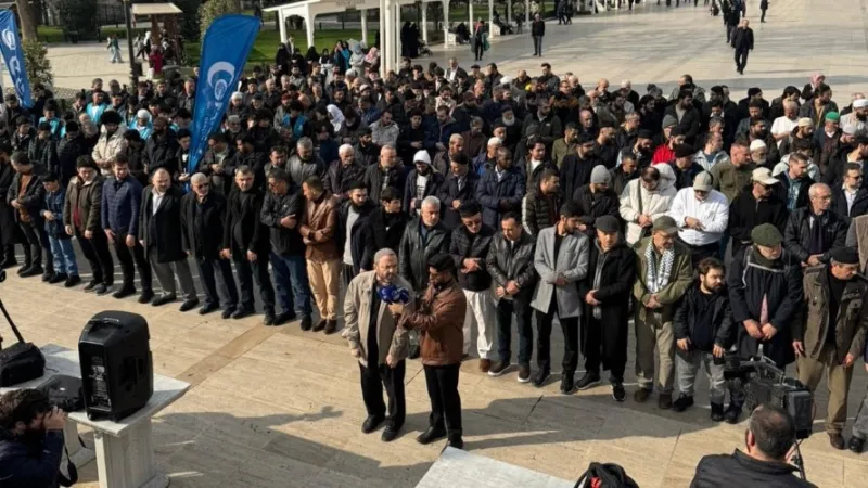 HAMAS Komutanları İçin İstanbul'da Gıyabi Cenaze Namazı Kılındı