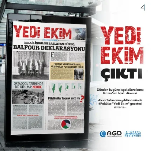 YEDİ EKİM Gazetesi Çıktı