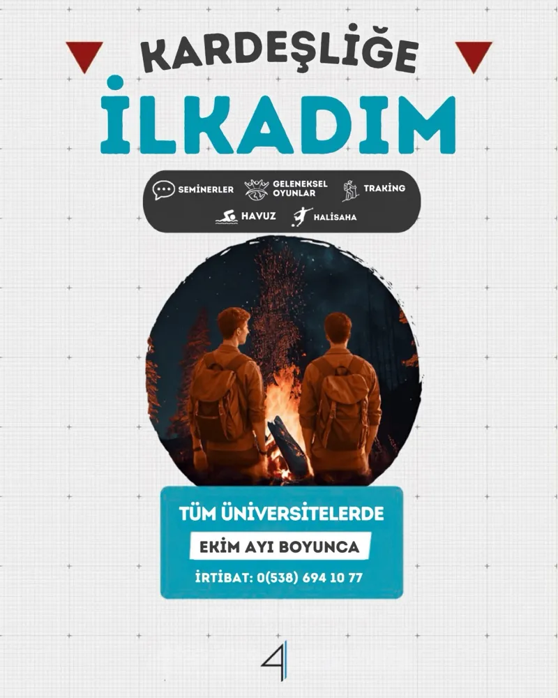 Kardeşliğe İlkadım Kamplarımız Başlıyor!